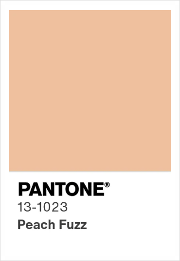 팬톤 2024 컬러, 피치퍼즈