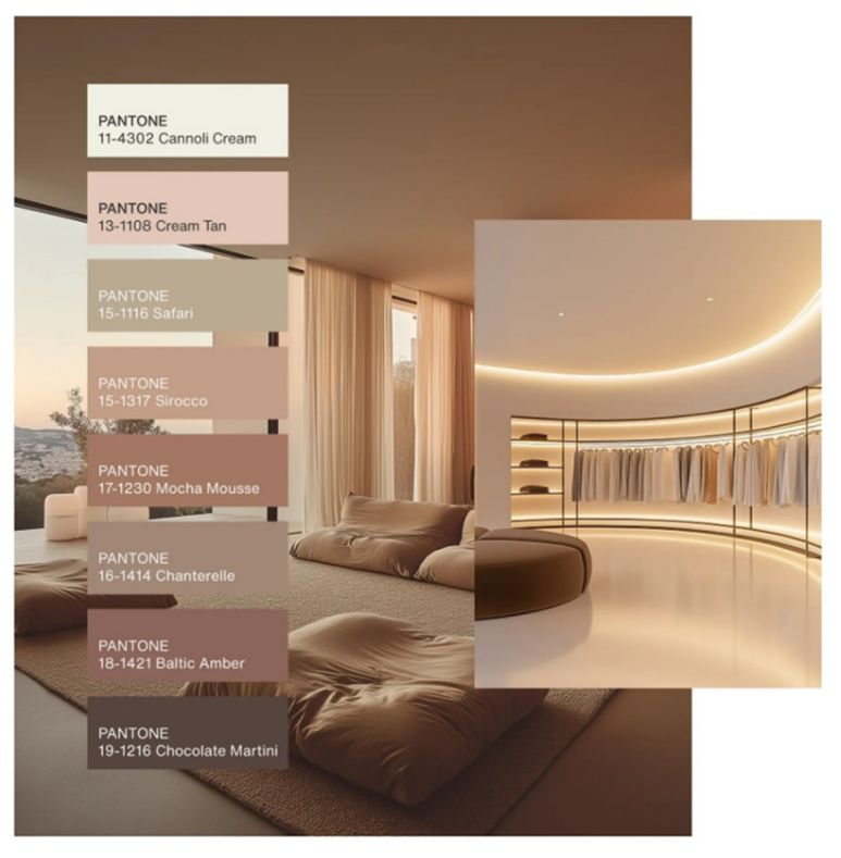 팬톤 2025 컬러팔레트